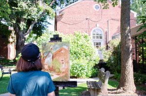 Plein Air Artist at Work