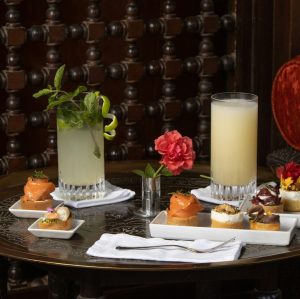 appetizers and cocktails