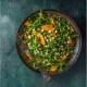 arugula salad with squash
