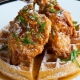 chicken and waffles