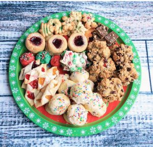 cookie platter festive