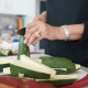 cut zucchini
