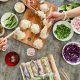summer rolls making