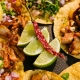 tacos and limes